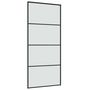 Voir la diapositive 4 : VIDAXL Porte coulissante avec kit de quincaillerie 90x205 cm Verre ESG