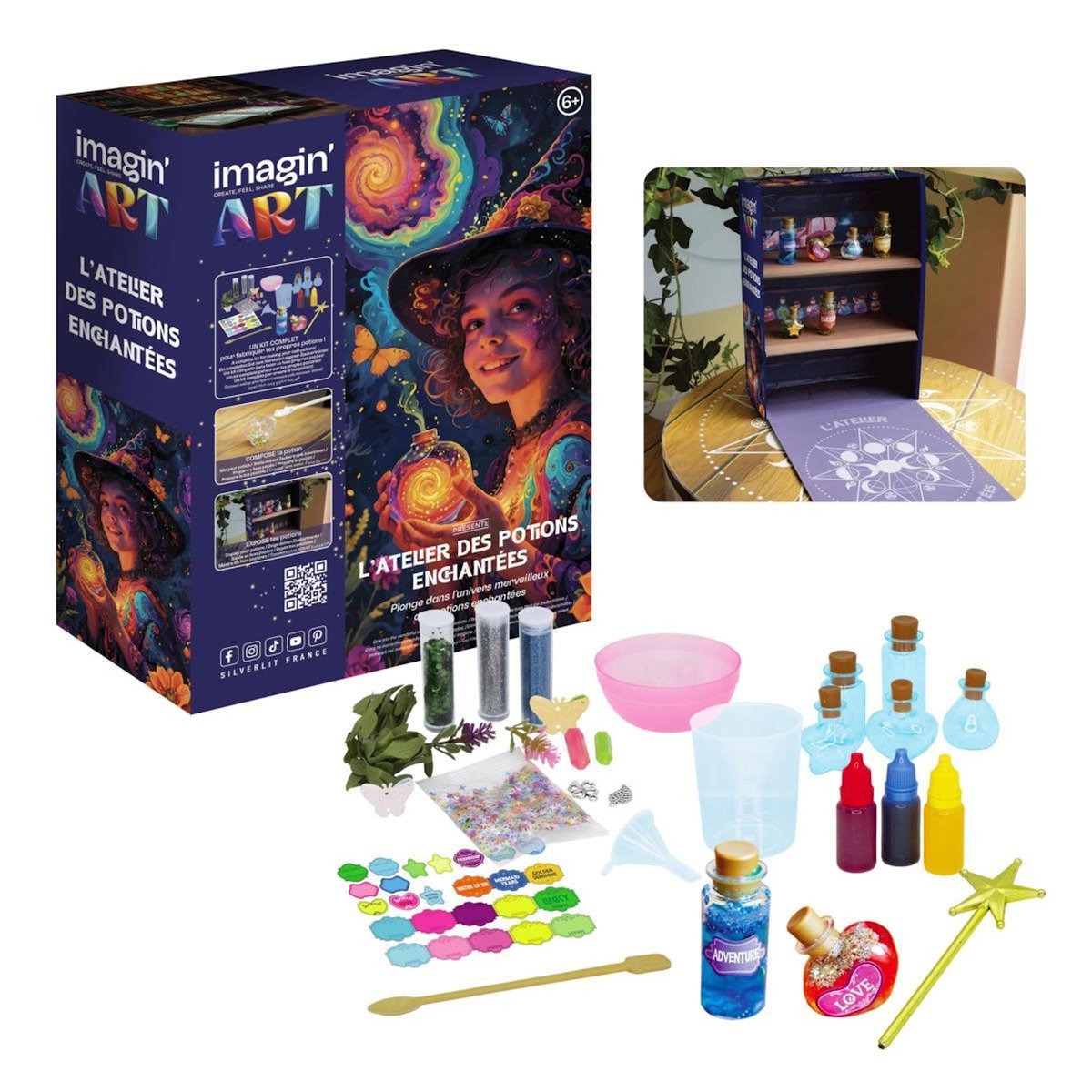SILVERLIT imagin'Art - L'Atelier des Potions Enchantées