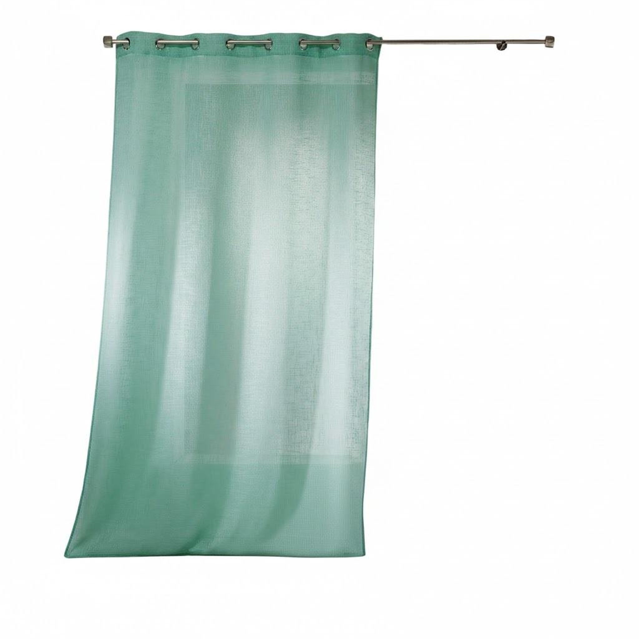 Eden Voilage effet lin collection haltona. Coloris disponibles : Vert, Gris