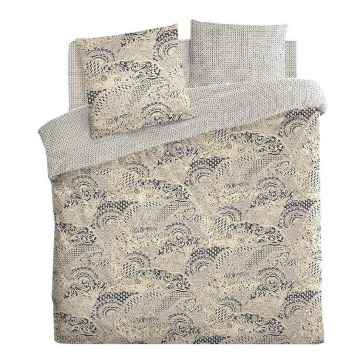 ATMOSPHERA Parure de Lit 3 Pièces  Naoki  260x240cm Beige