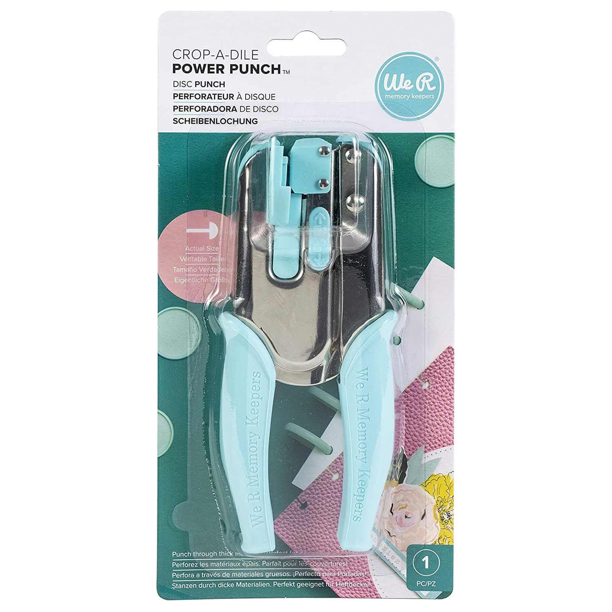Voir la diapositive 4 : We R Memory Keepers Perforatrice pour disques de reliure