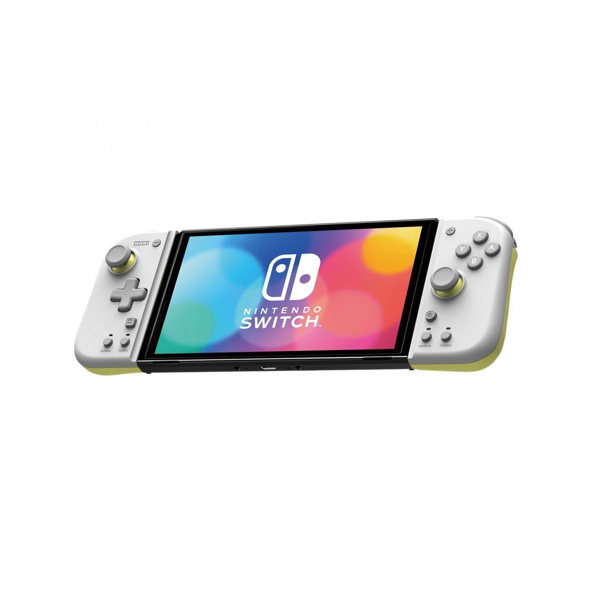 Split Pad Compact Jaune et Gris Nintendo Switch OLED