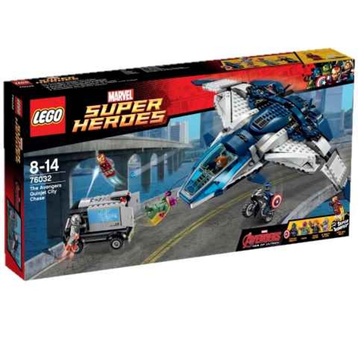 LEGO Super Heroes Marvel 76032 - La poursuite du Quinjet des Avengers