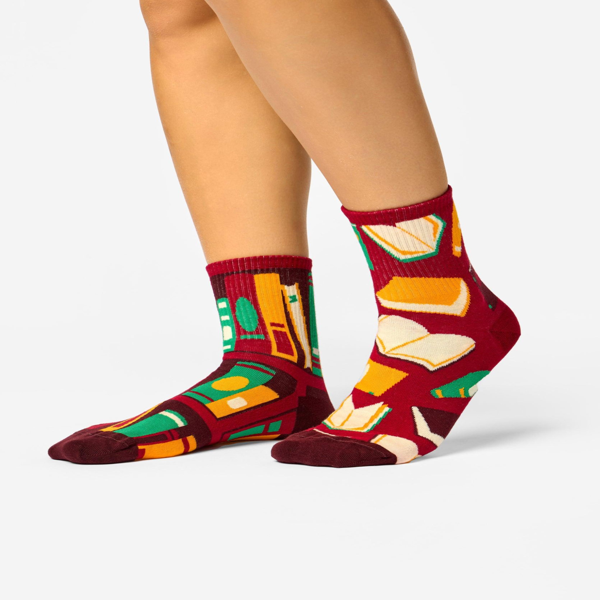 Voir la diapositive 3 : DEDOLES Chaussettes courtes livres