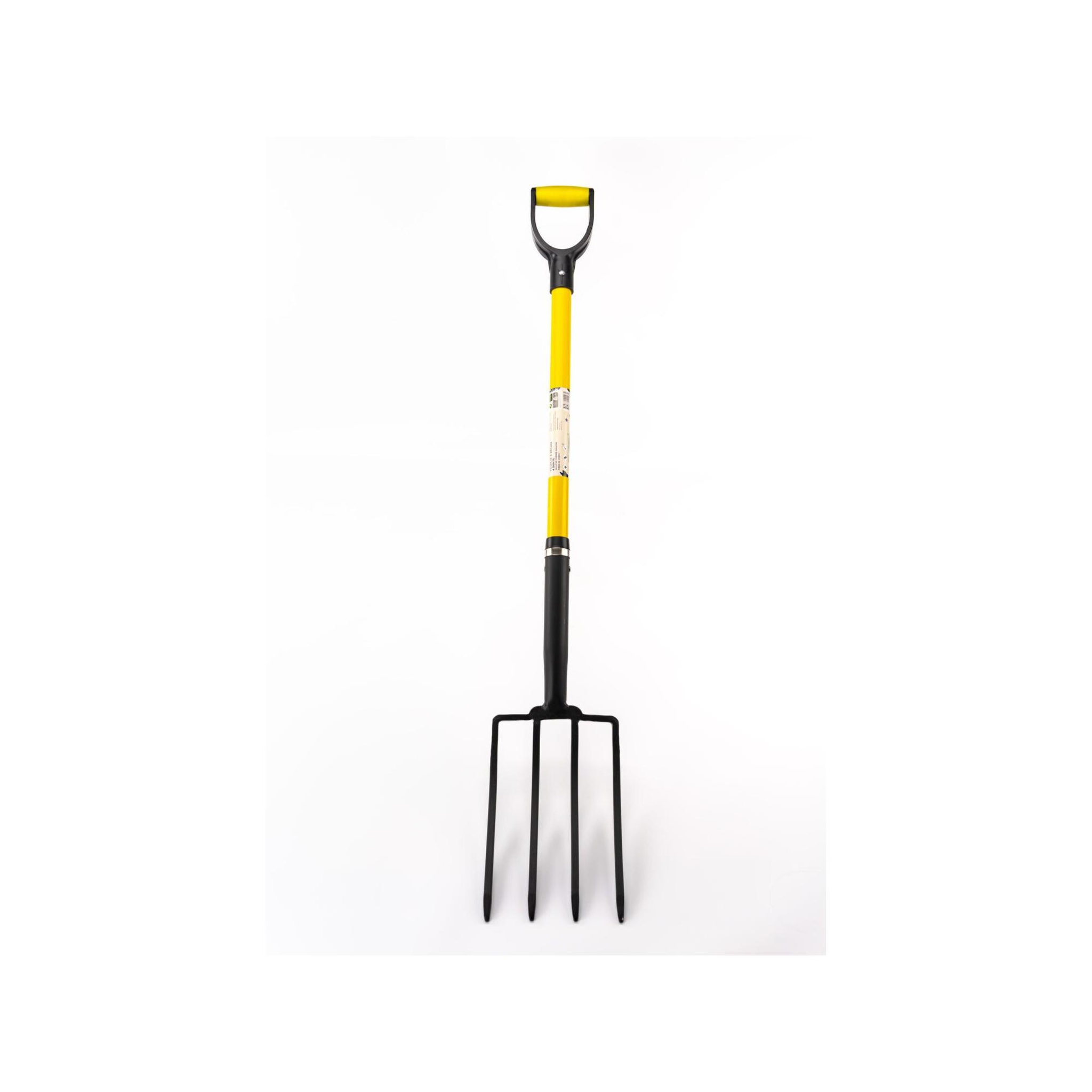 SUAN Fourche à bêcher pour jardin - Suan - 4 dents - Manche en fibre de verre - Poignée confort