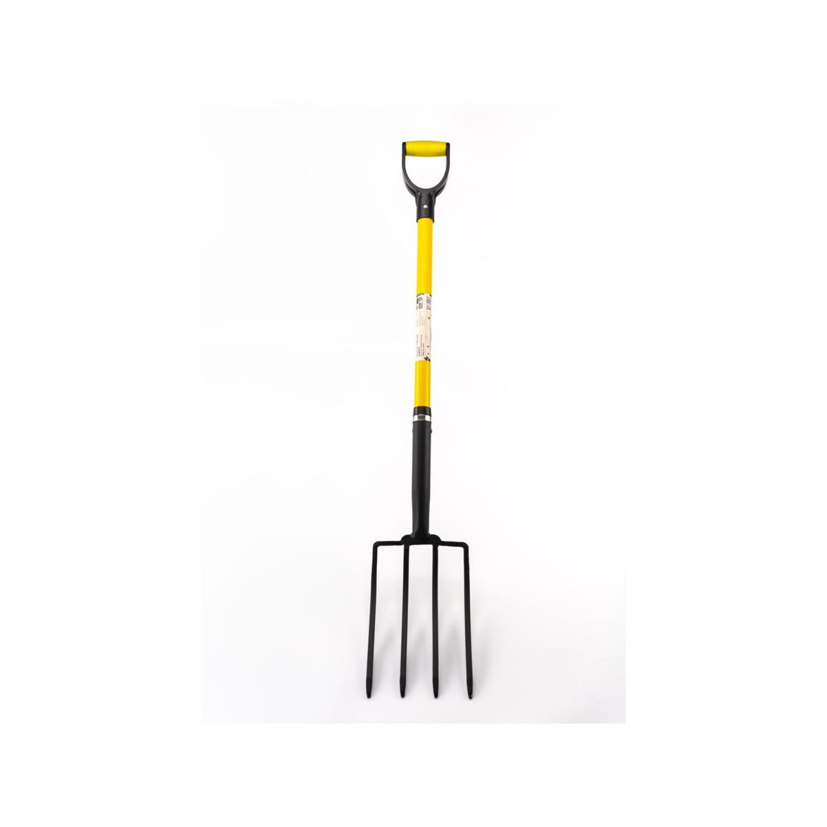 SUAN Fourche à bêcher pour jardin - Suan - 4 dents - Manche en fibre de verre - Poignée confort