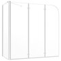 Voir la diapositive 2 : VIDAXL Enclos de bain 120x69x130 cm Verre trempe Transparent
