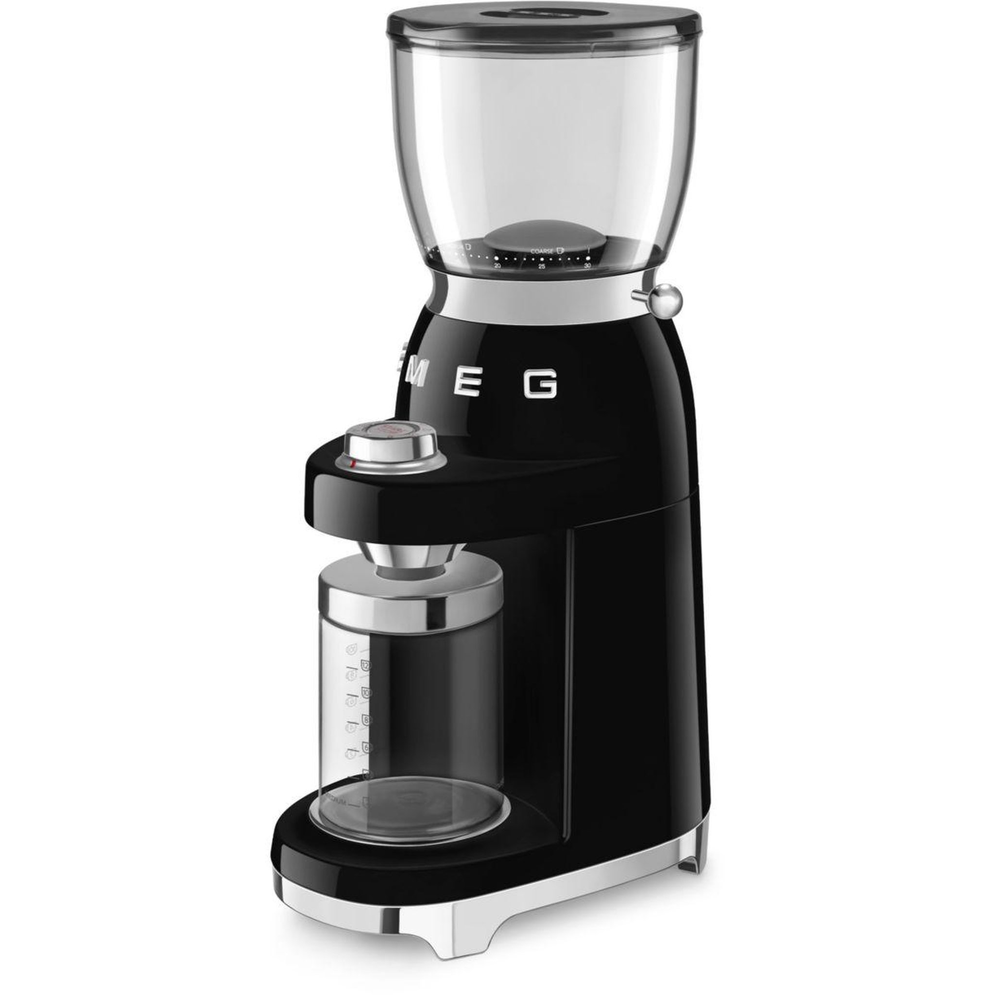 Voir la diapositive 5 : SMEG Moulin à café noir Années 50 CGF11BLEU