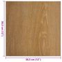 Voir la diapositive 6 : VIDAXL Dalles de plancher autoadhesives 20 pcs PVC 1,86 m² marron