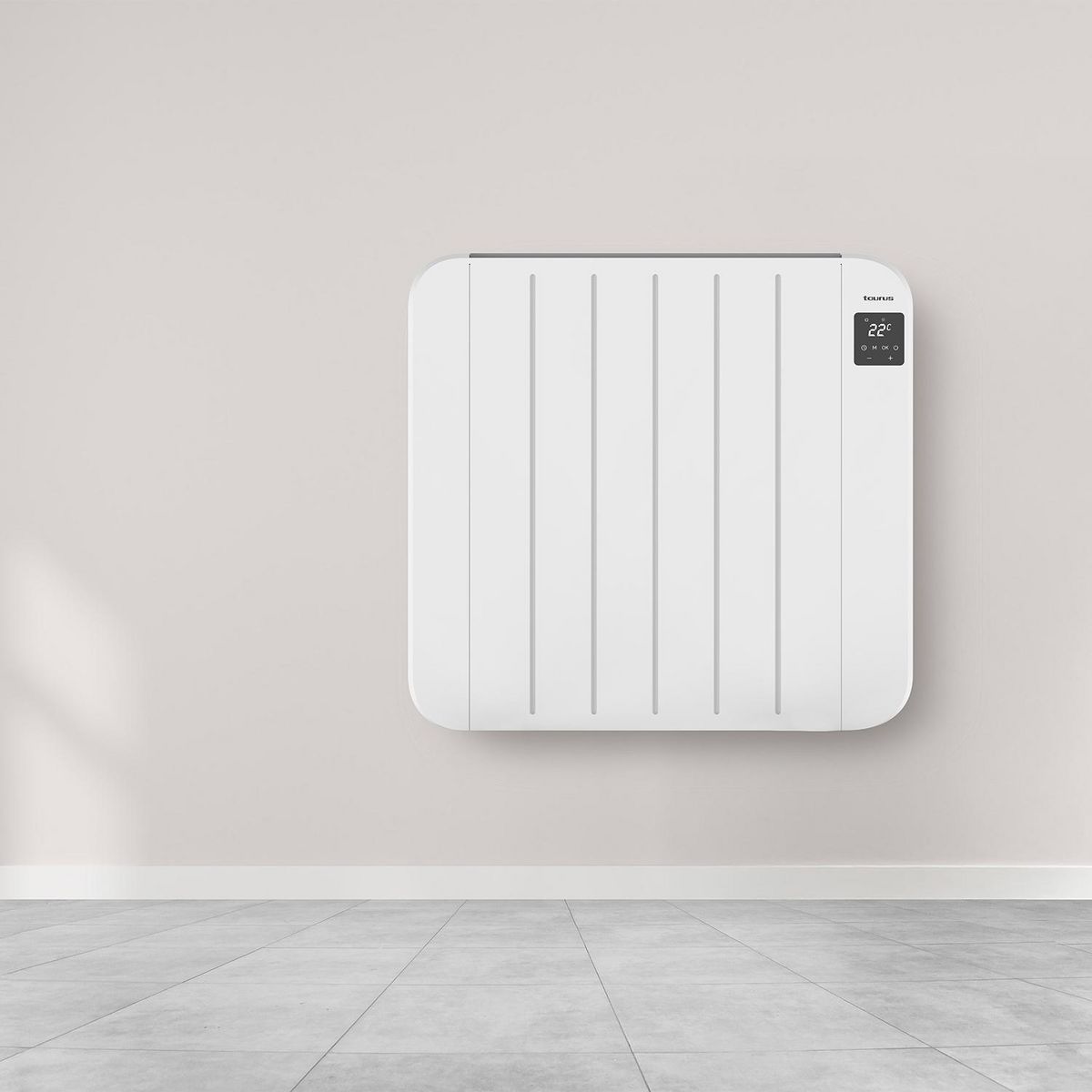 Taurus Radiateur électrique 1500w blanc - nepal 1500