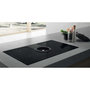 Voir la diapositive 2 : ELICA Table de cuisson aspirante induction 83cm 4 feux 7400w noir - prf0120976