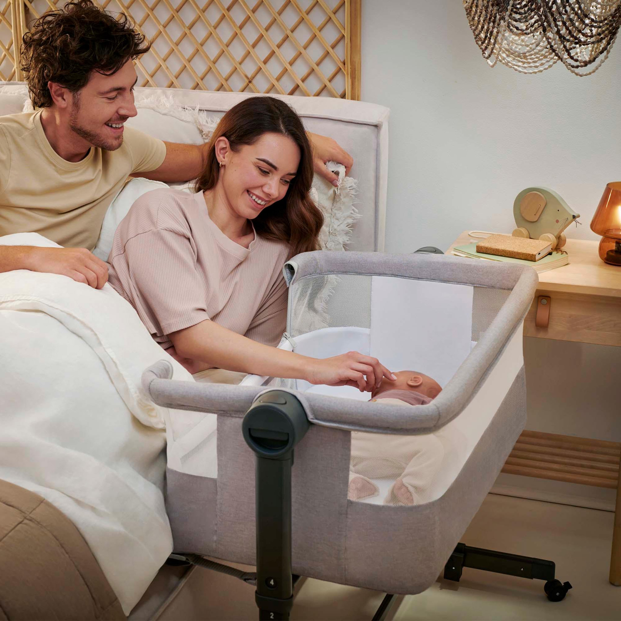 Voir la diapositive 3 : KINDERKRAFT Lit d'appoint 2 en 1 NESTE UP 2