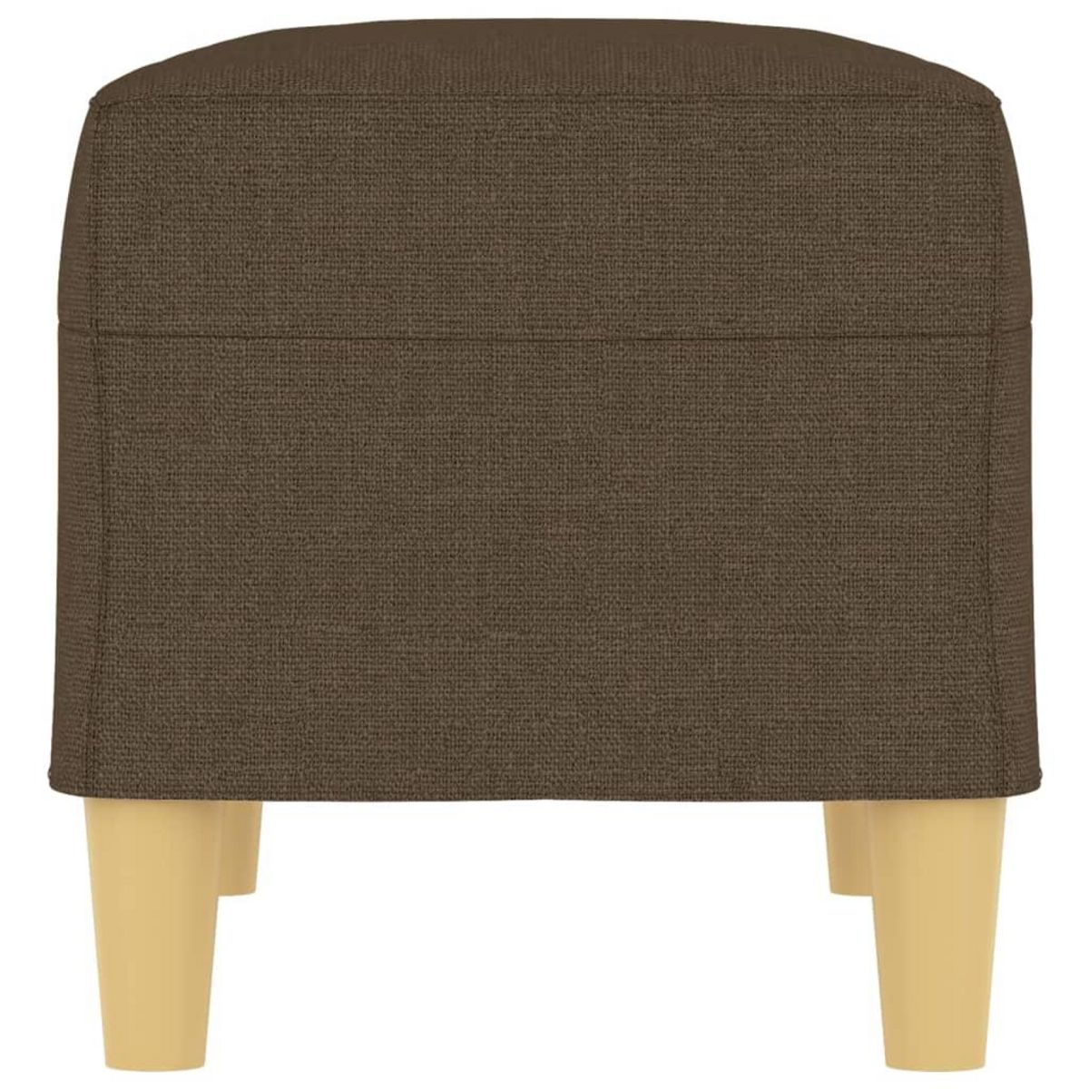 VIDAXL Banc Marron 70x35x41 cm Tissu