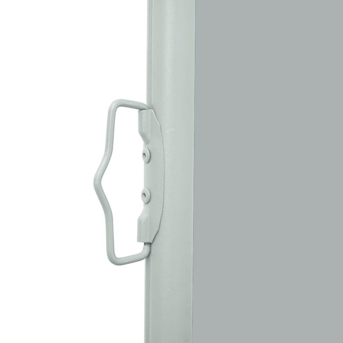 VIDAXL Auvent lateral retractable de patio 120x500 cm Gris