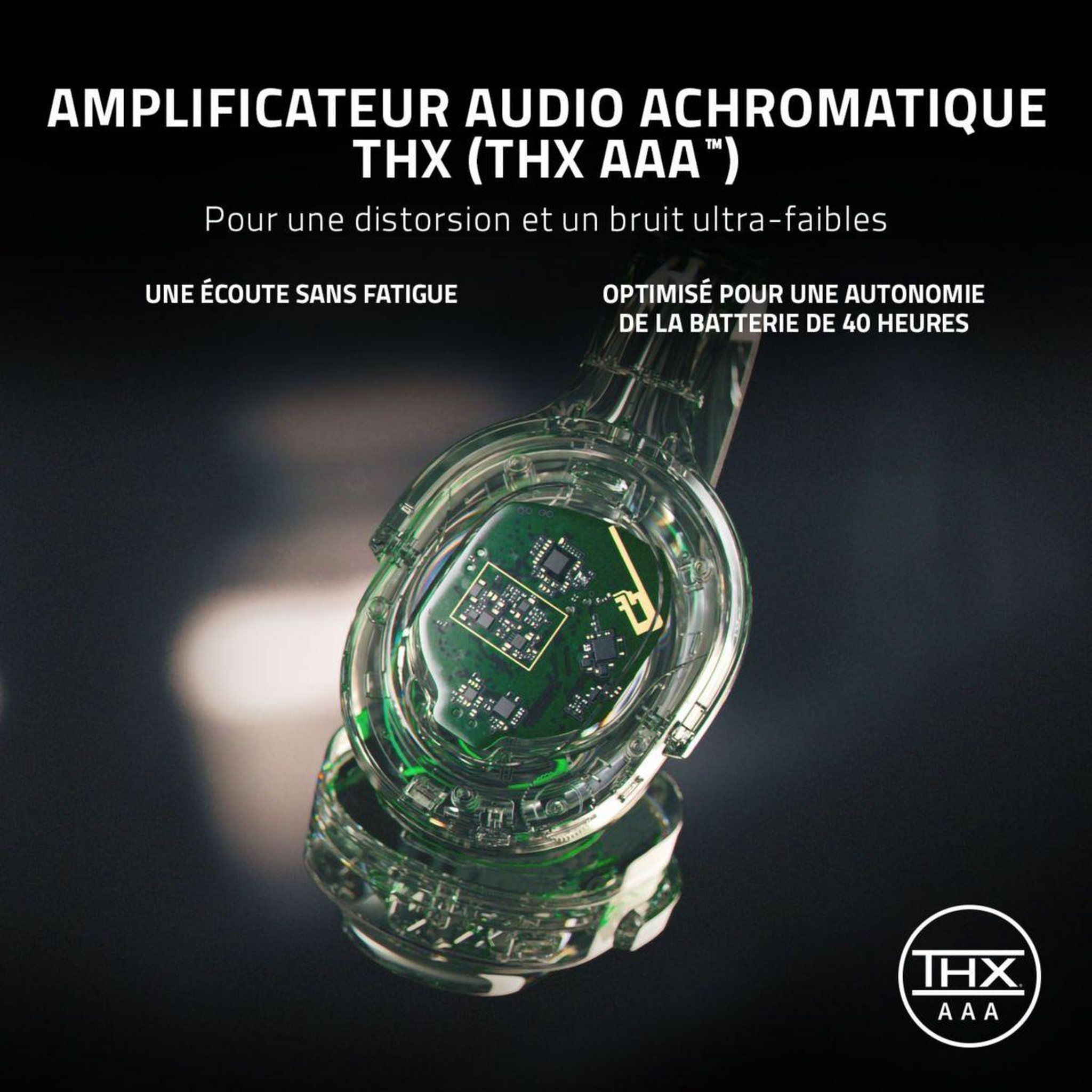 Voir la diapositive 5 : Razer Casque gamer Barracuda Pro