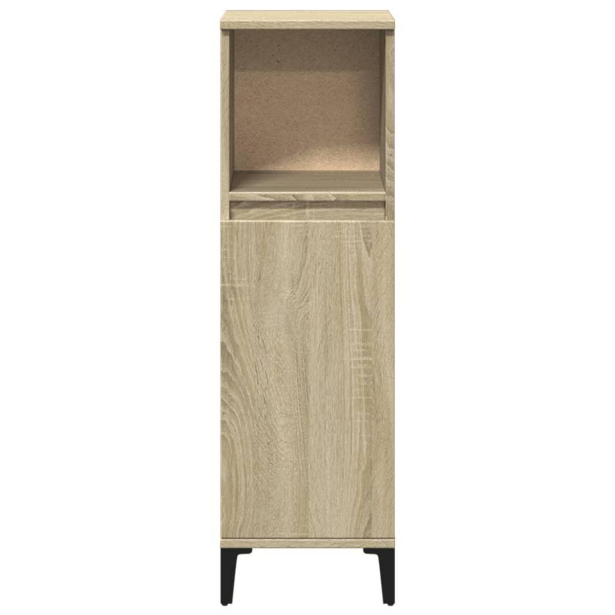 VIDAXL Armoire salle de bain chene sonoma 30x30x100 cm