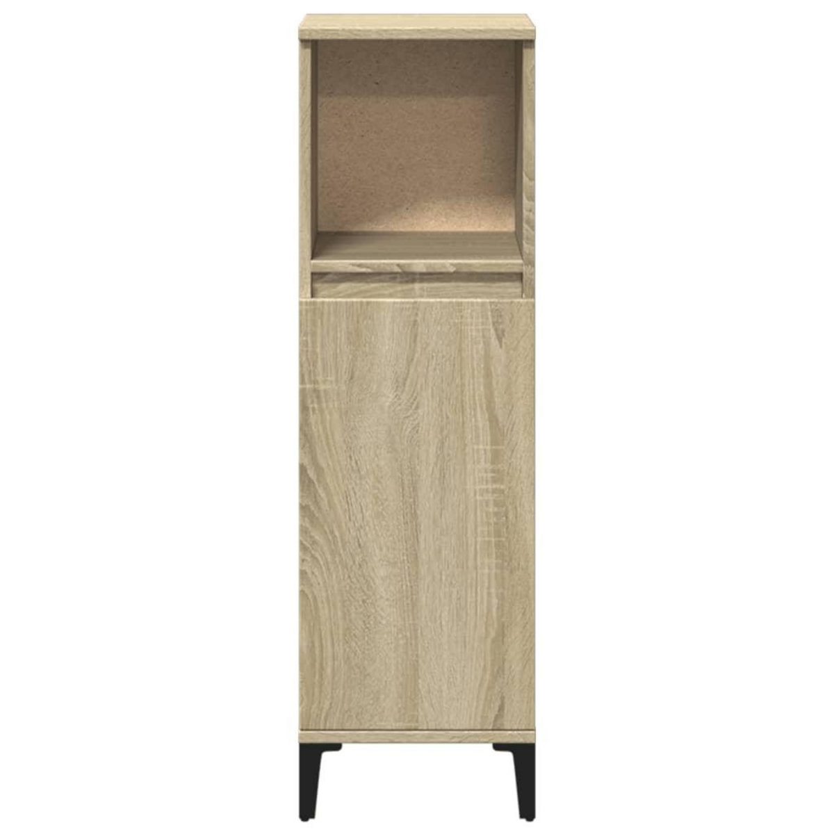 VIDAXL Armoire salle de bain chene sonoma 30x30x100 cm