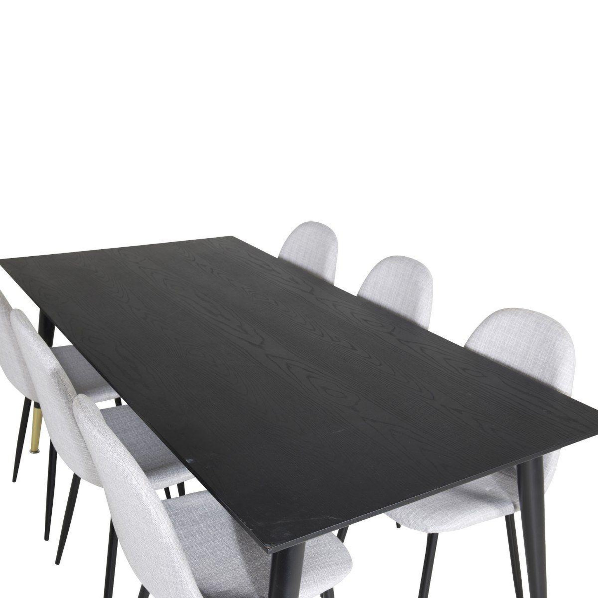 Voir la diapositive 2 : Paris Prix Table à manger design  dipp  180cm noir & or