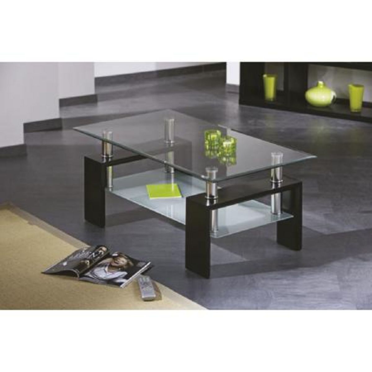 Table Basse en verre CHICAGO