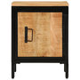 Voir la diapositive 3 : VIDAXL Table de chevet 40x30x52,5 cm bois de manguier massif brut
