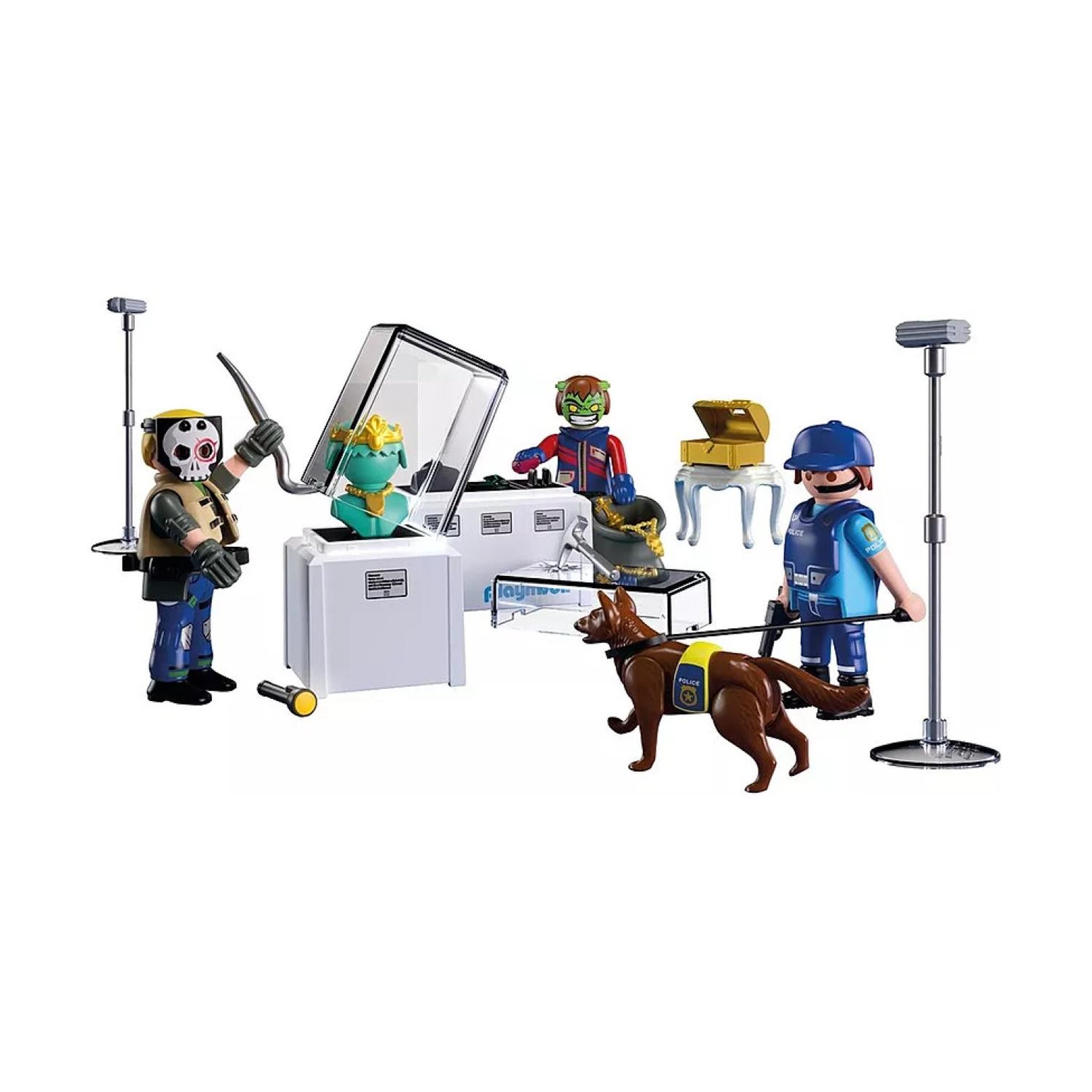 Voir la diapositive 2 : PLAYMOBIL City Action Arrestation de cambrioleurs au musée