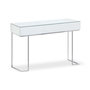 Voir la diapositive 2 : Paris Prix Console Design  Miravo  119cm Transparent & Argent