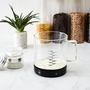 Voir la diapositive 4 : Paris Prix Balance Verre Doseur  Amovible  1,5L Transparent