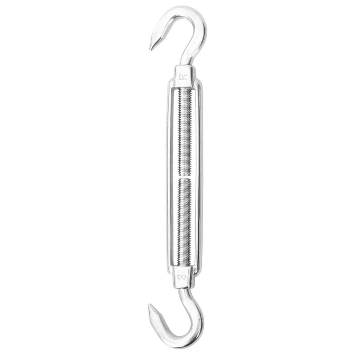 VIDAXL Jeu d'accessoires de voile d'ombrage 8 pcs Acier inoxydable