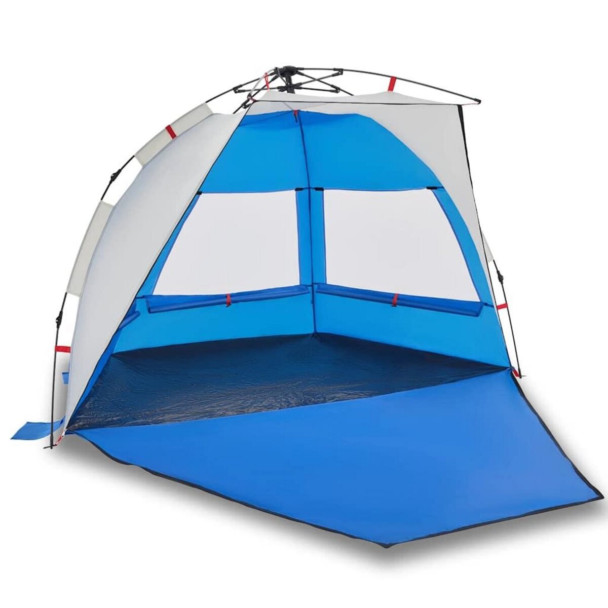 VIDAXL Tente de plage 2 personnes liberation rapide impermeable