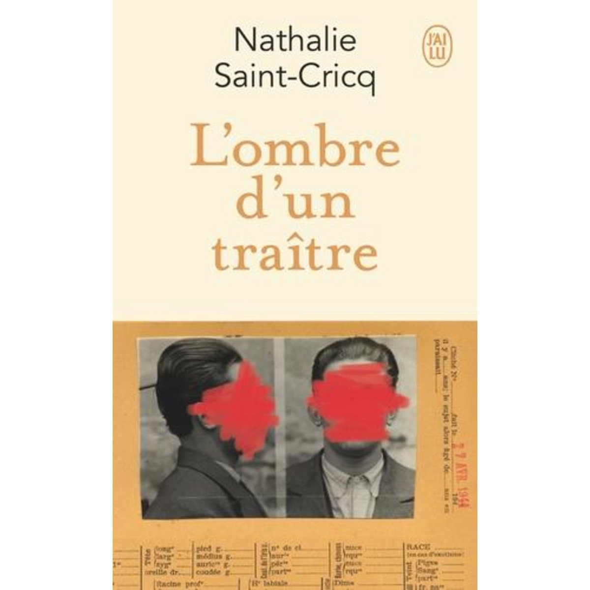 L'OMBRE D'UN TRAITRE, Saint-Cricq Nathalie