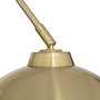 Voir la diapositive 4 : ATMOSPHERA Lampadaire arc en acier FLORIS - H. 177 cm - Doré