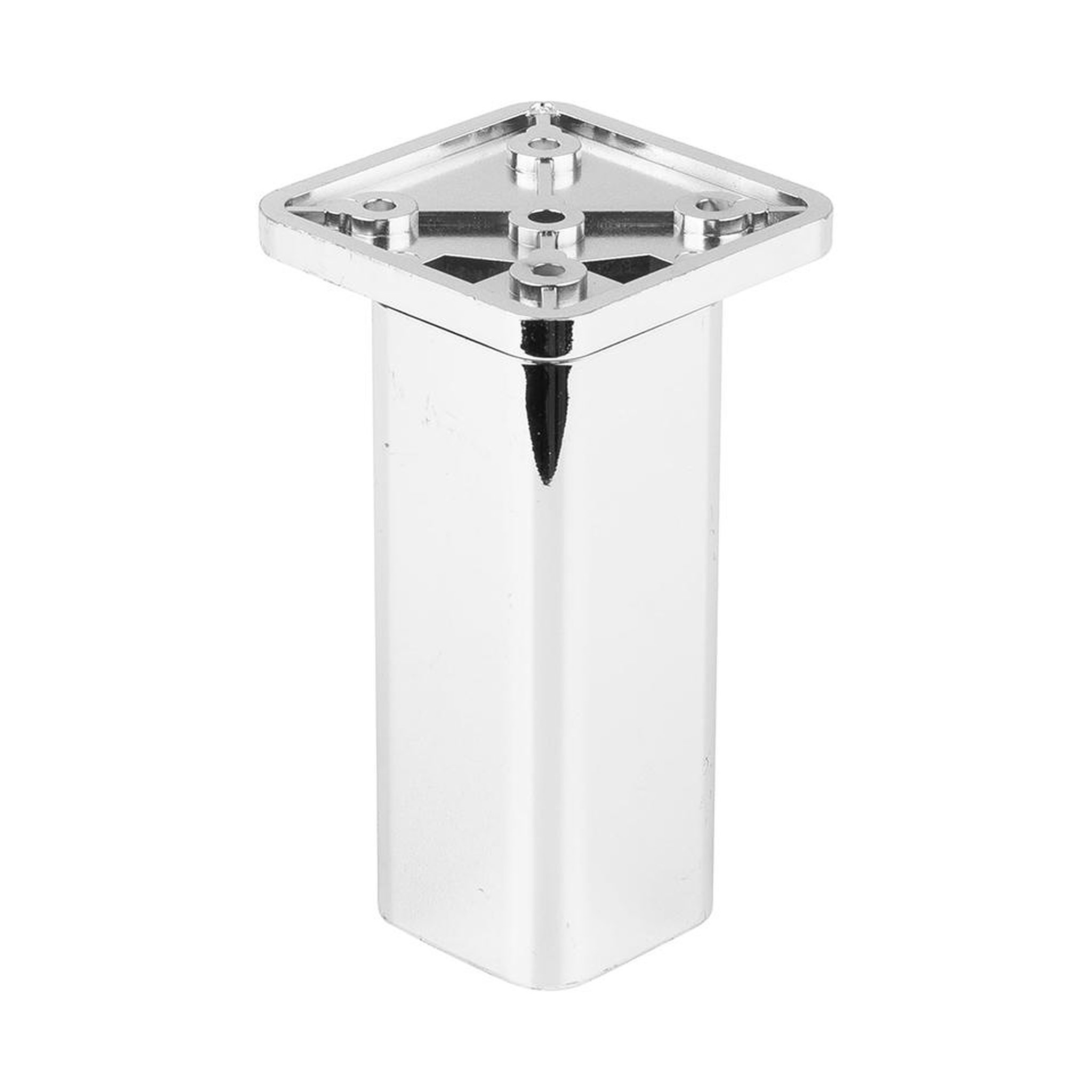 CENTRALE BRICO Pied de meuble fp005 100 mm réglable chrome brillant