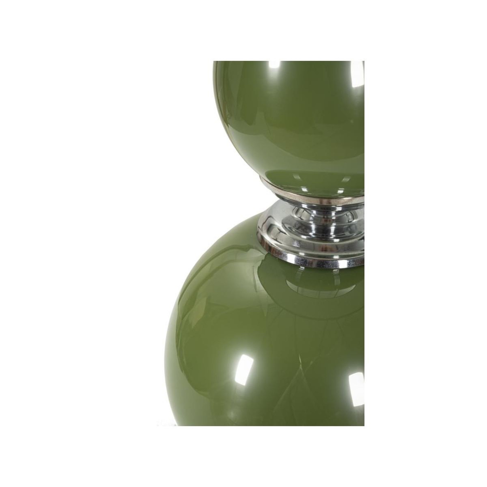 Voir la diapositive 4 : Paris Prix Lampe à poser en verre  eva two  65cm vert & noir