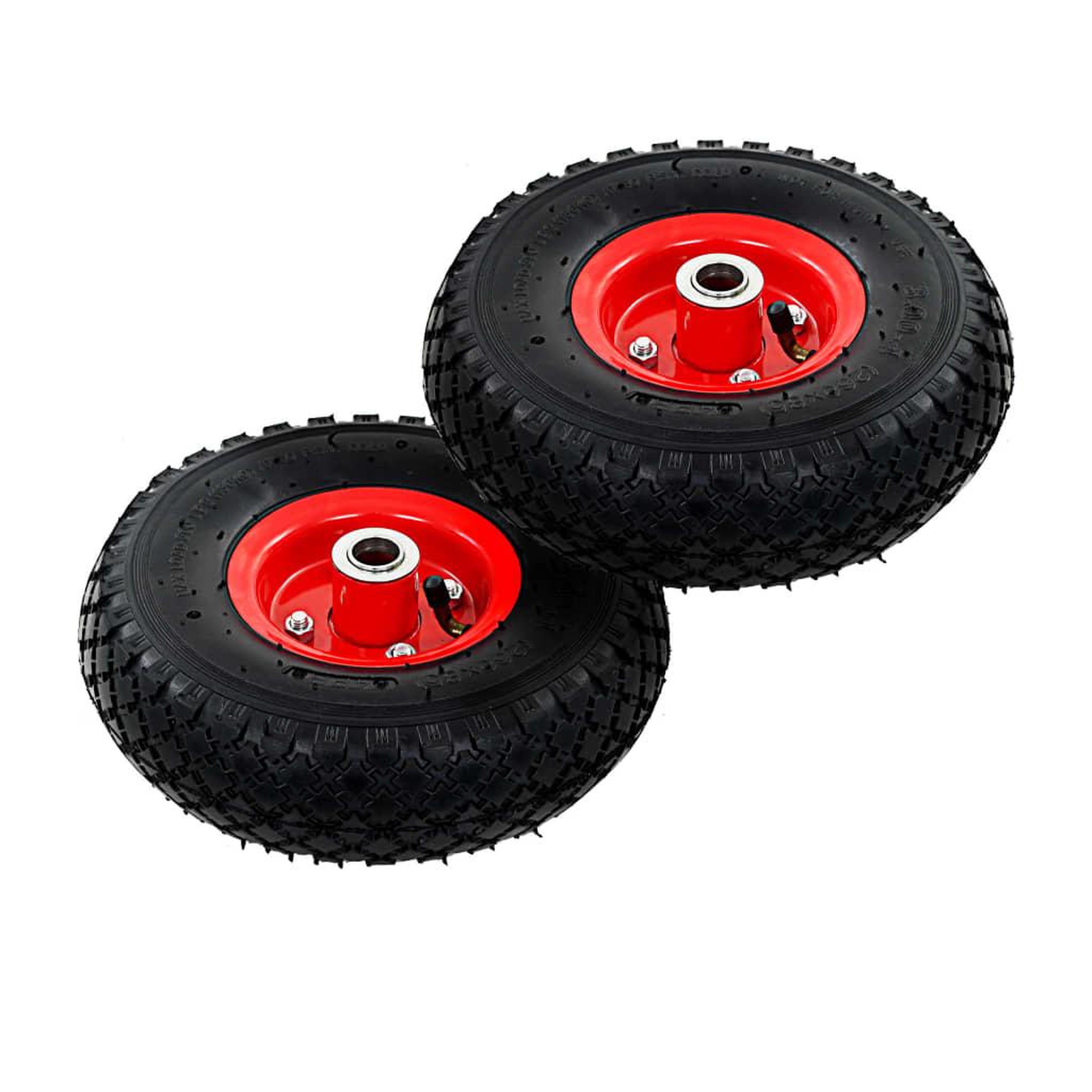VIDAXL Roues de diable 2 pcs Caoutchouc 3.00-4 (245x82)