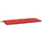 Voir la diapositive 4 : VIDAXL Coussins de banc jardin lot de 2 rouge 120x50x7 cm tissu Oxford