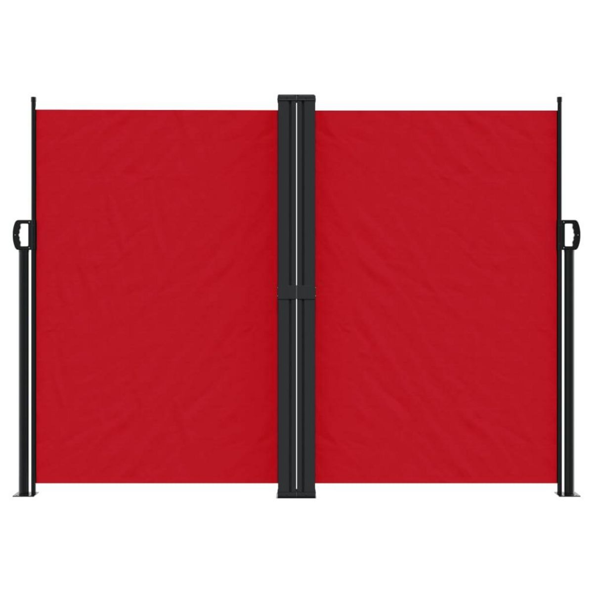 VIDAXL Auvent lateral retractable rouge 180x1000 cm