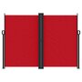 Voir la diapositive 3 : VIDAXL Auvent lateral retractable rouge 180x1000 cm