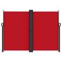 Voir la diapositive 3 : VIDAXL Auvent lateral retractable rouge 180x1000 cm
