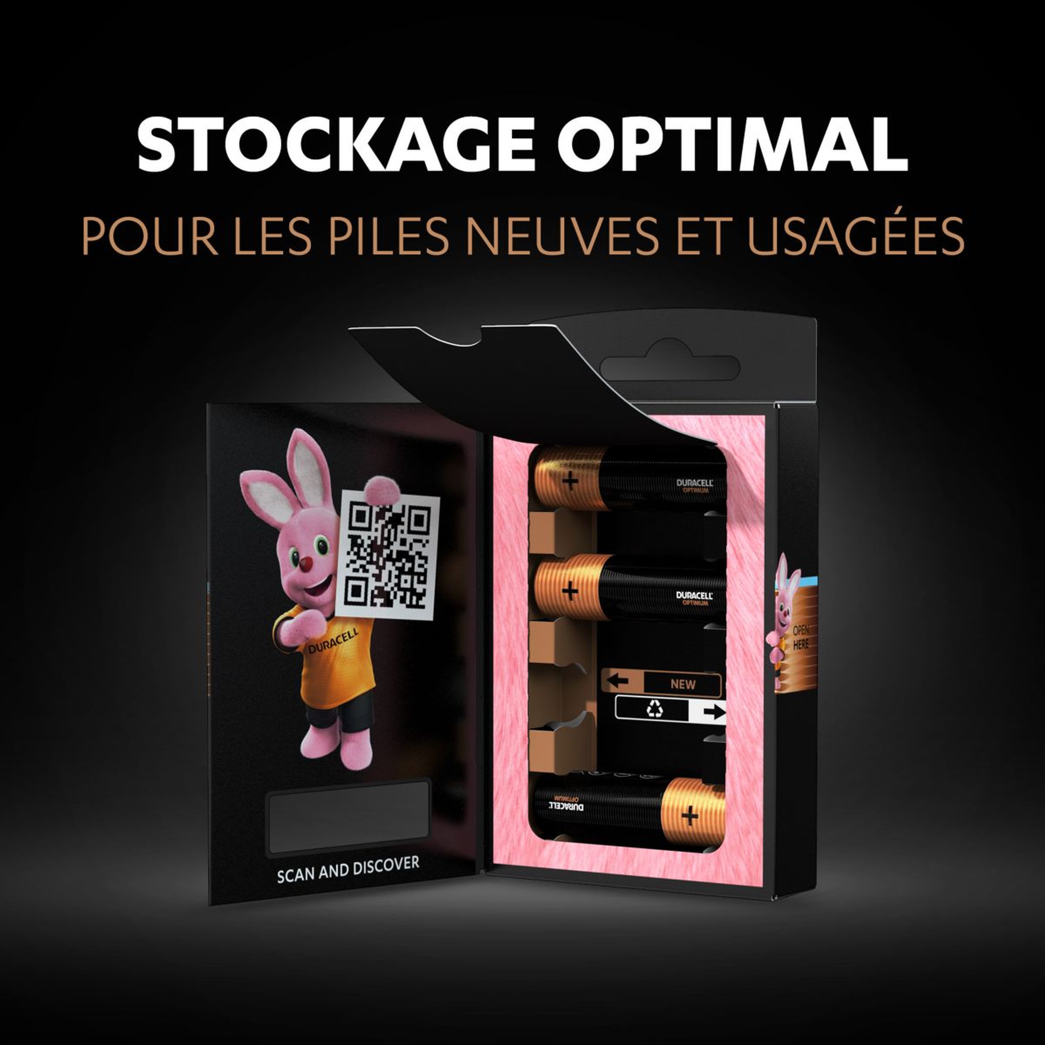 Voir la diapositive 5 : DURACELL Lot de 8 piles duracell AA optimum