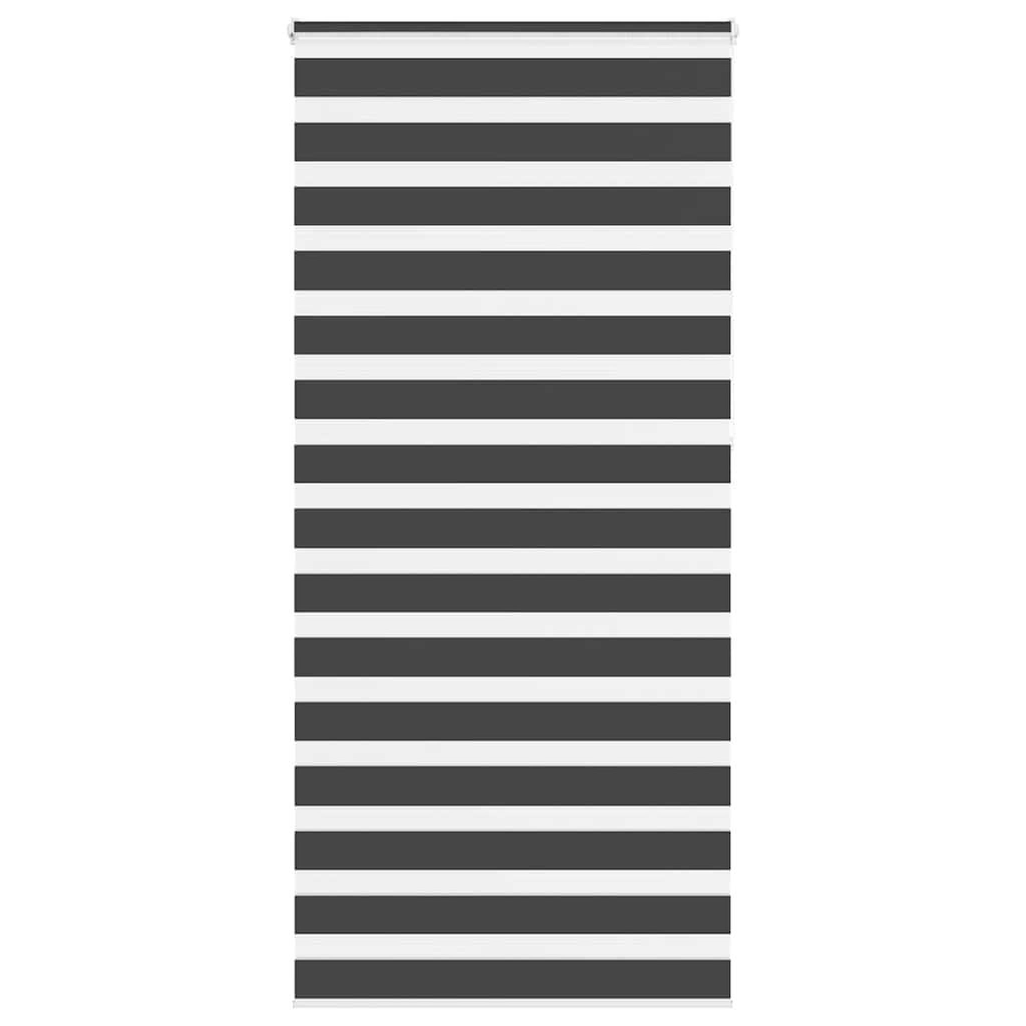 VIDAXL Store zebre noir 100x230 cm largeur du tissu 95,9 cm polyester