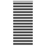 VIDAXL Store zebre noir 100x230 cm largeur du tissu 95,9 cm polyester