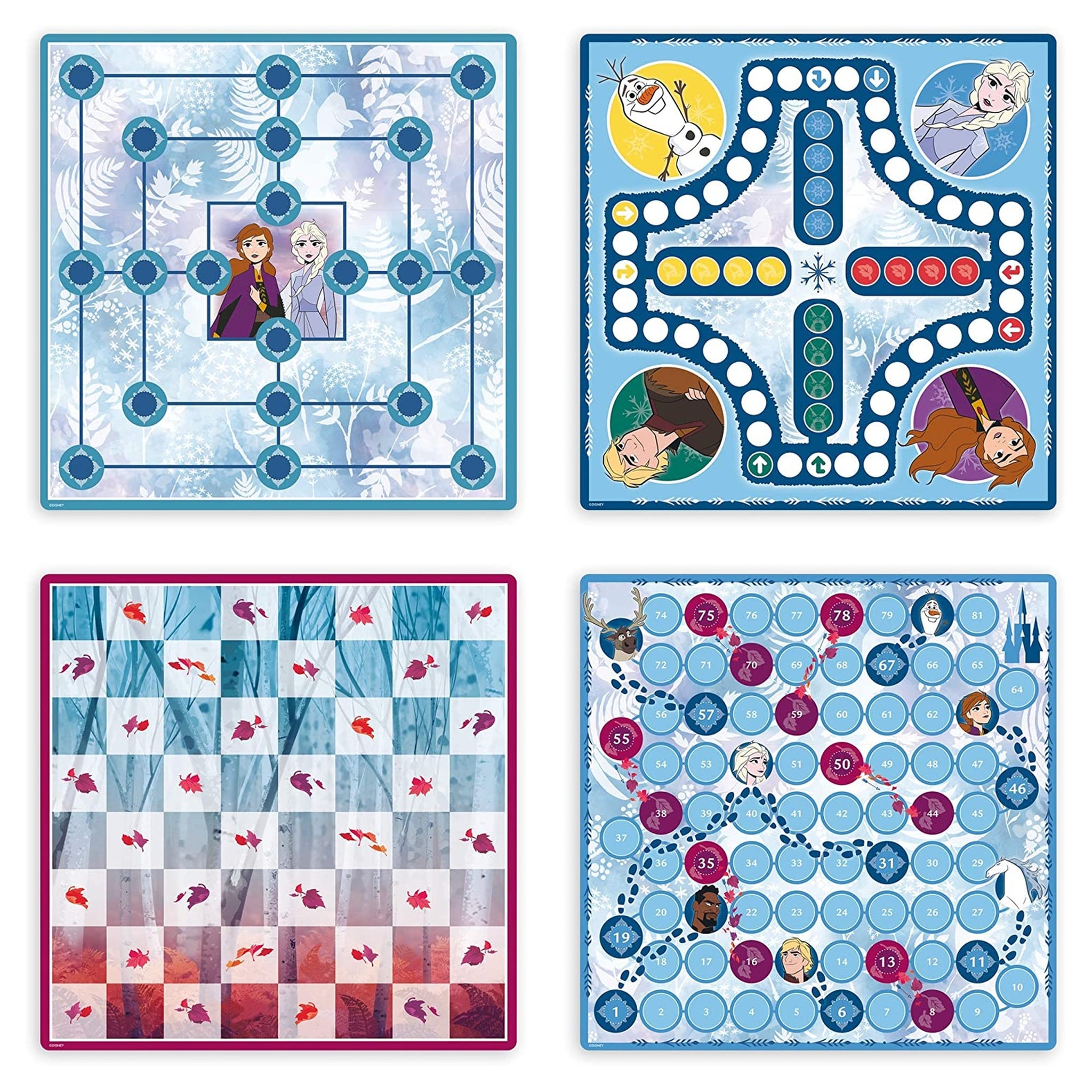 Voir la diapositive 3 : CARTAMUNDI Coffret multijeux Reine des Neiges 2