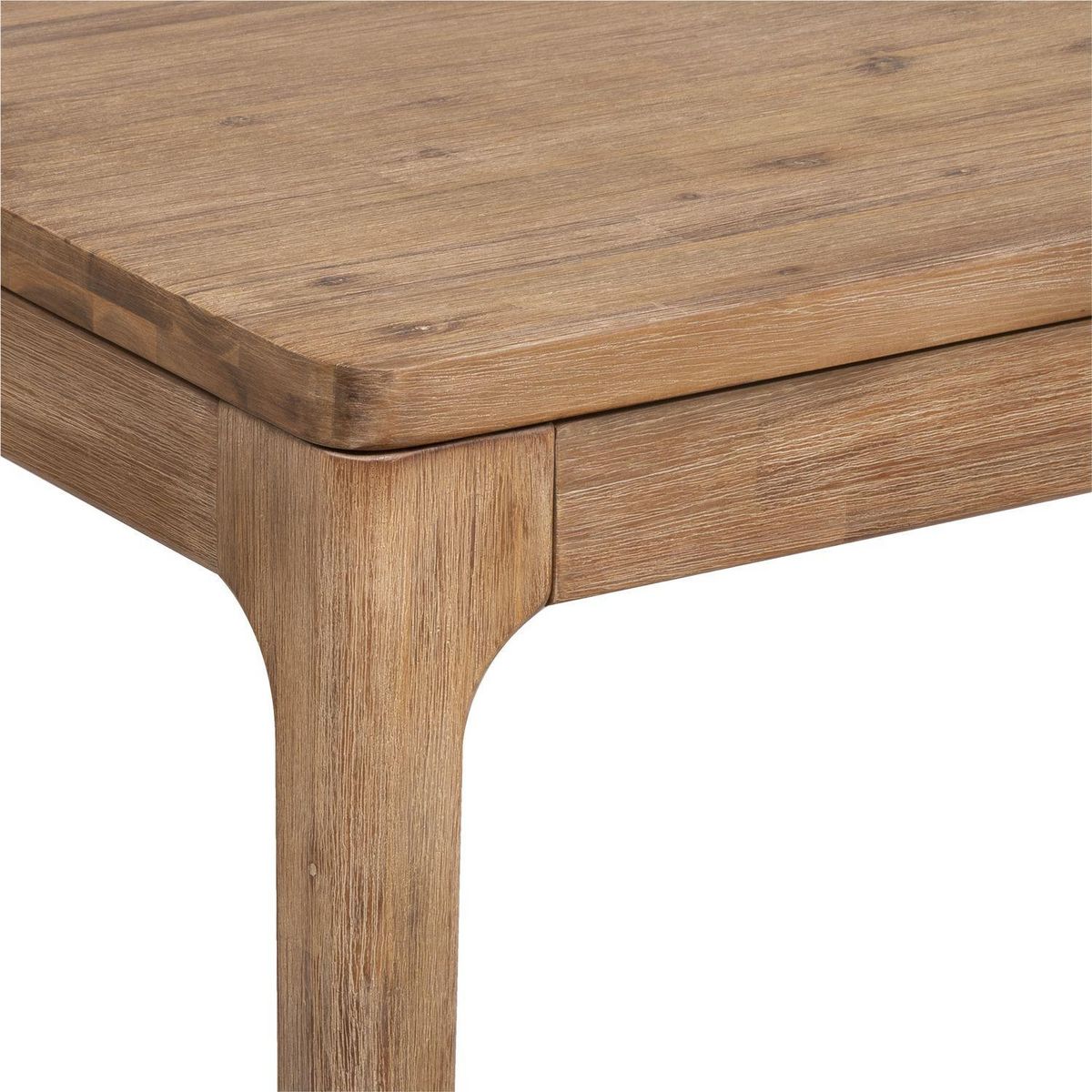 ATMOSPHERA Table à manger extensible Sabor en bois pour 6 à 10 personnes - Marron