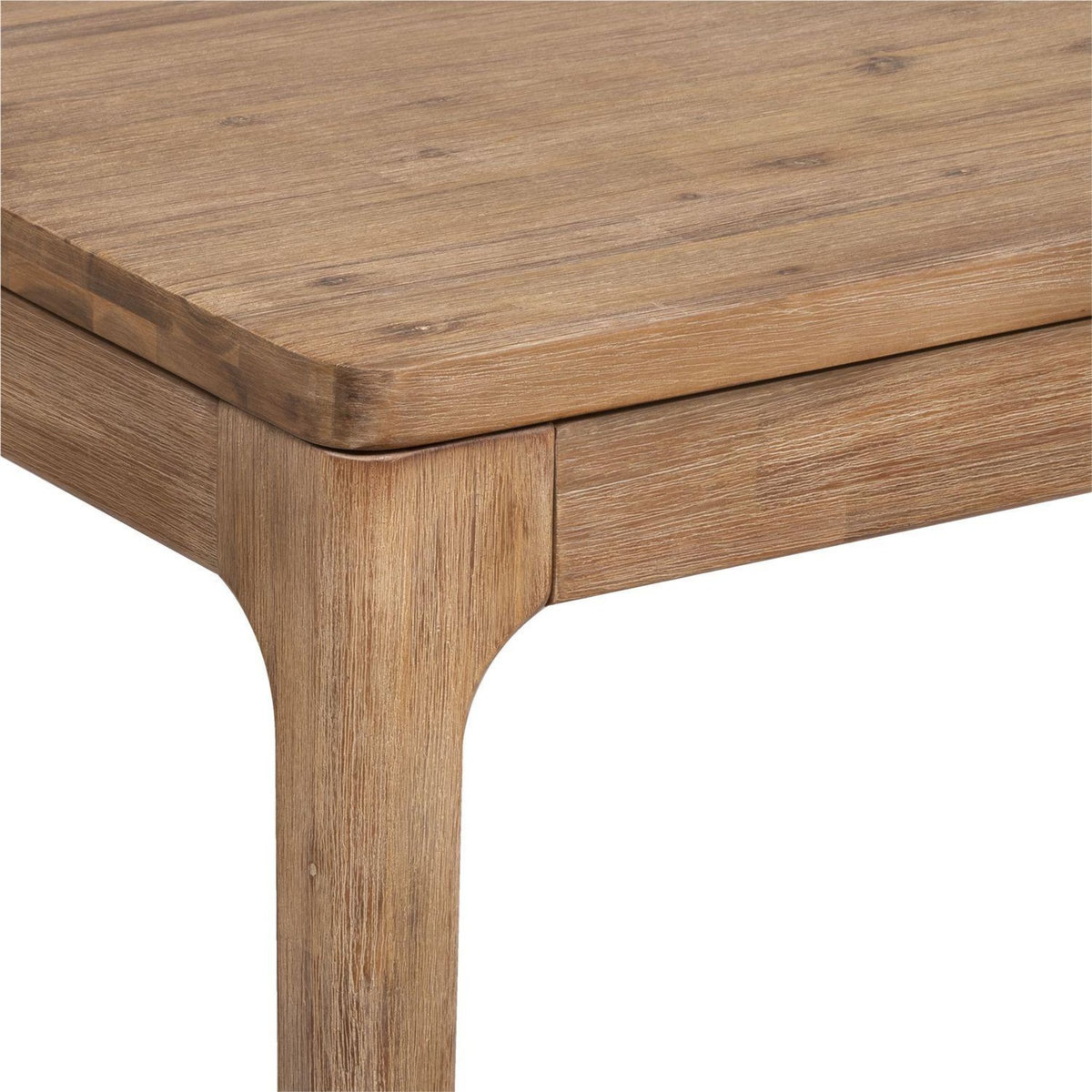 ATMOSPHERA Table à manger extensible Sabor en bois pour 6 à 10 personnes - Marron