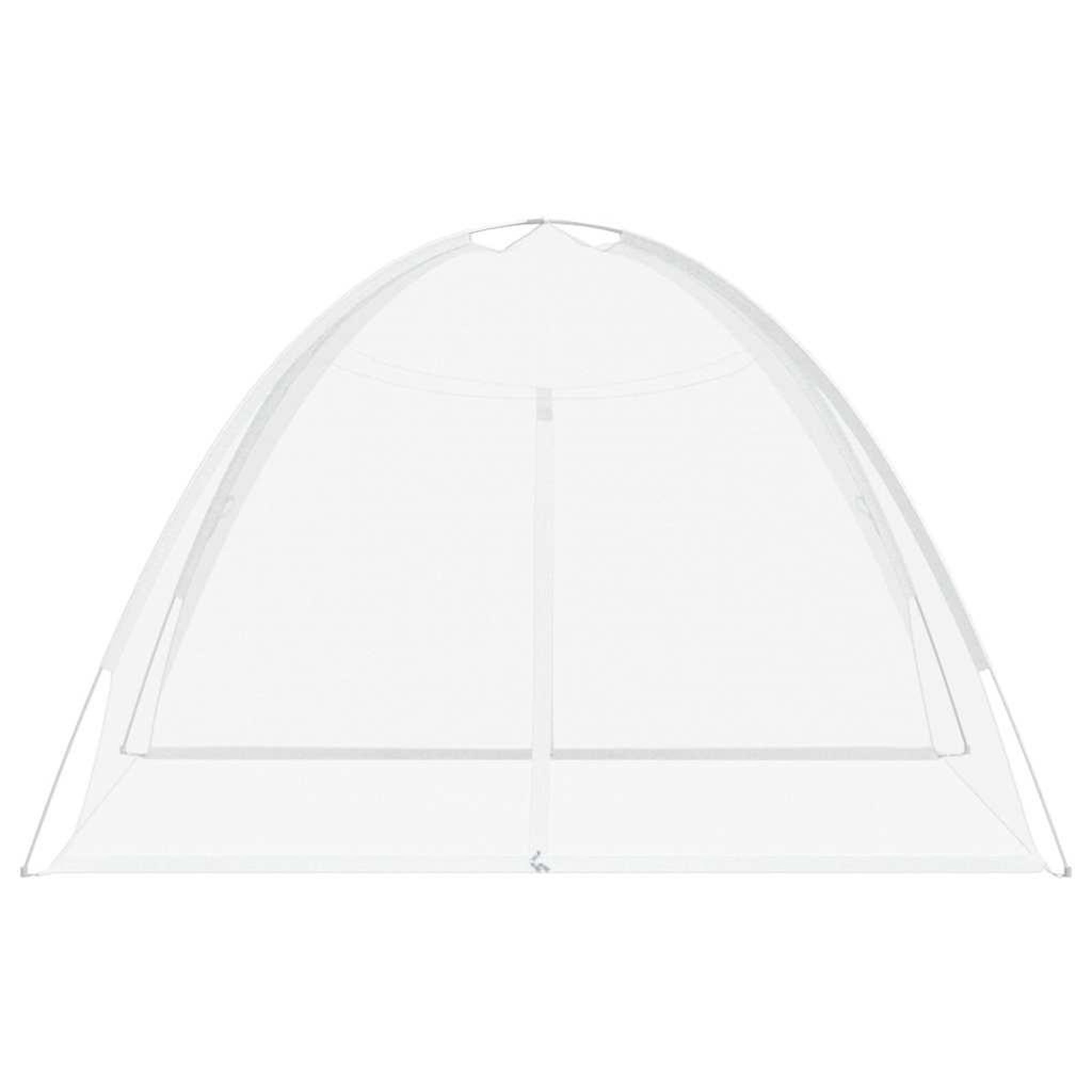 Voir la diapositive 4 : VIDAXL Moustiquaire mongole avec portes 220 maille blanc 200x200x135cm