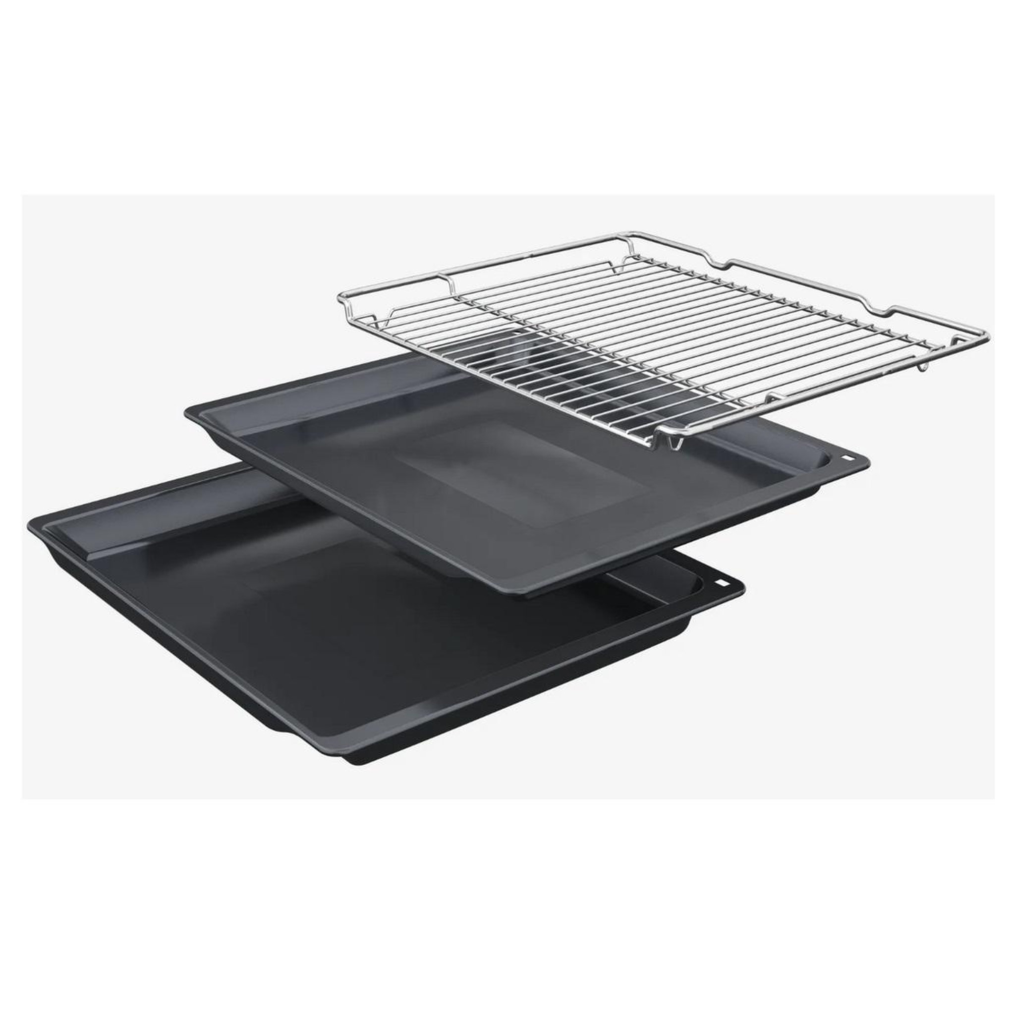 Voir la diapositive 5 : Neff Four intégrable multifonction 71l 60cm pyrolyse noir - b64cs71n0