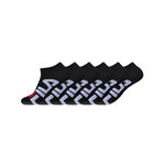 FILA Lot de 6 Paires de Chaussettes socquettes homme 9199. Coloris disponibles : Noir