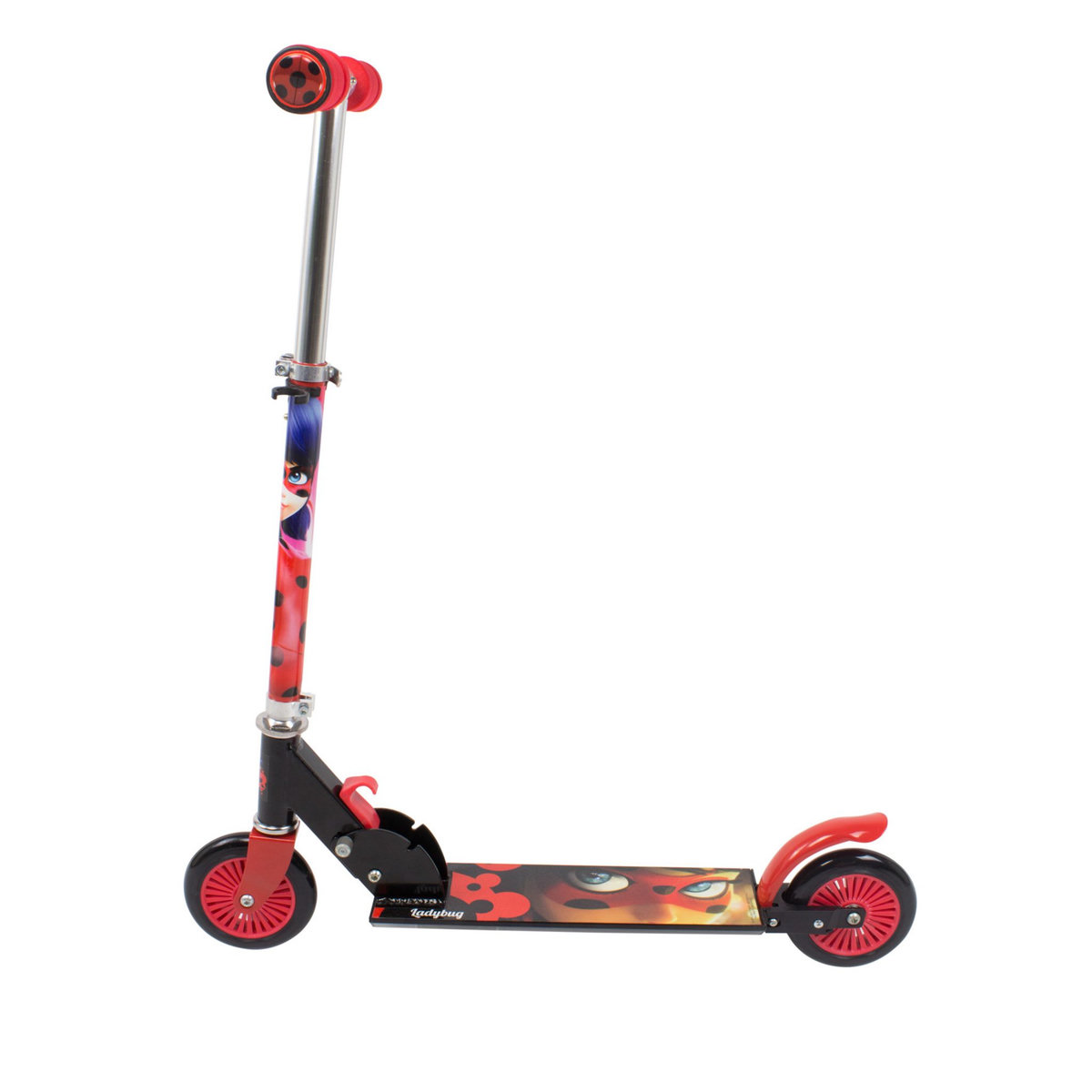 Patinette 2 roues pliable - Miraculous LadyBug 