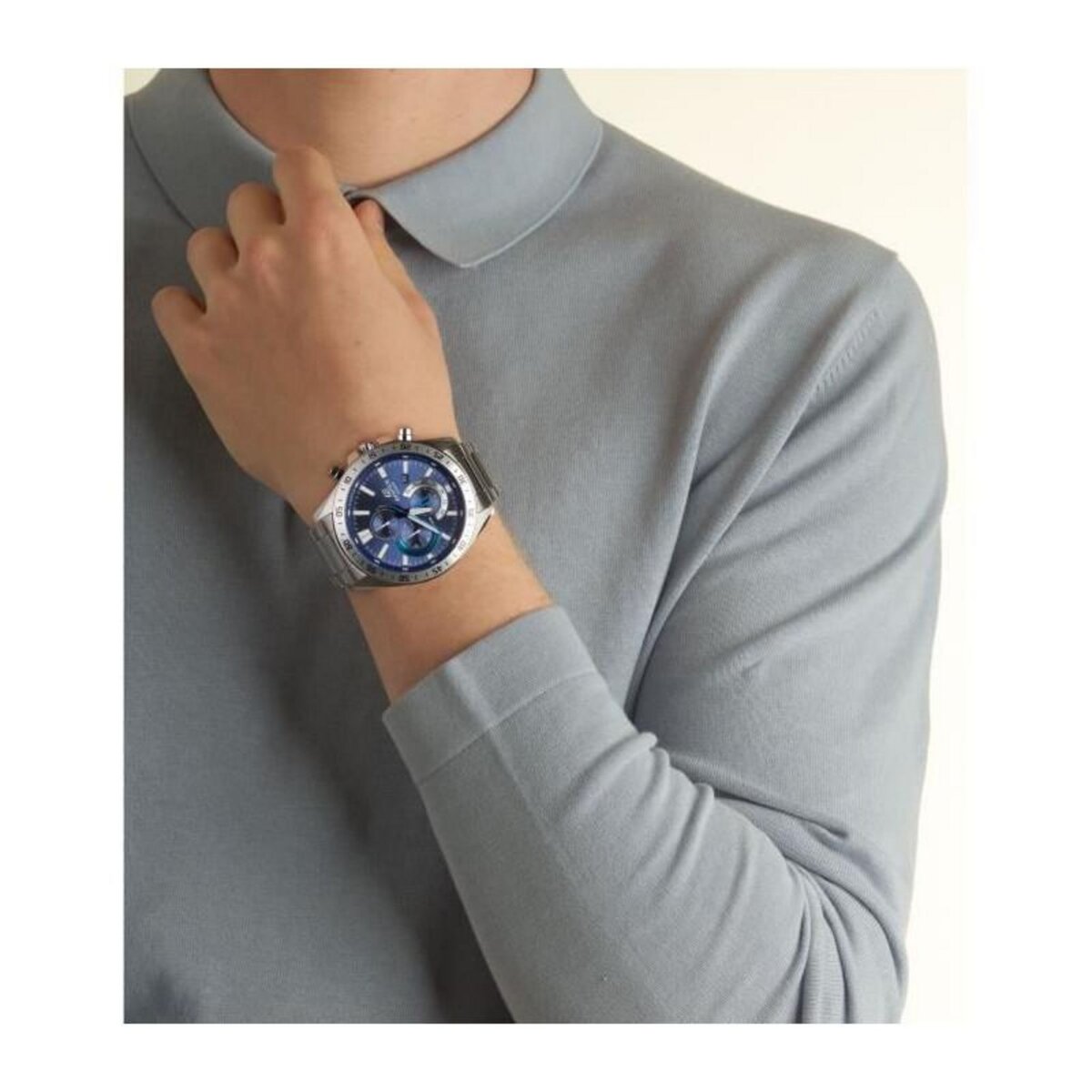 CASIO CASIO - Montre en acier inoxydable - EDIFICE - Gris