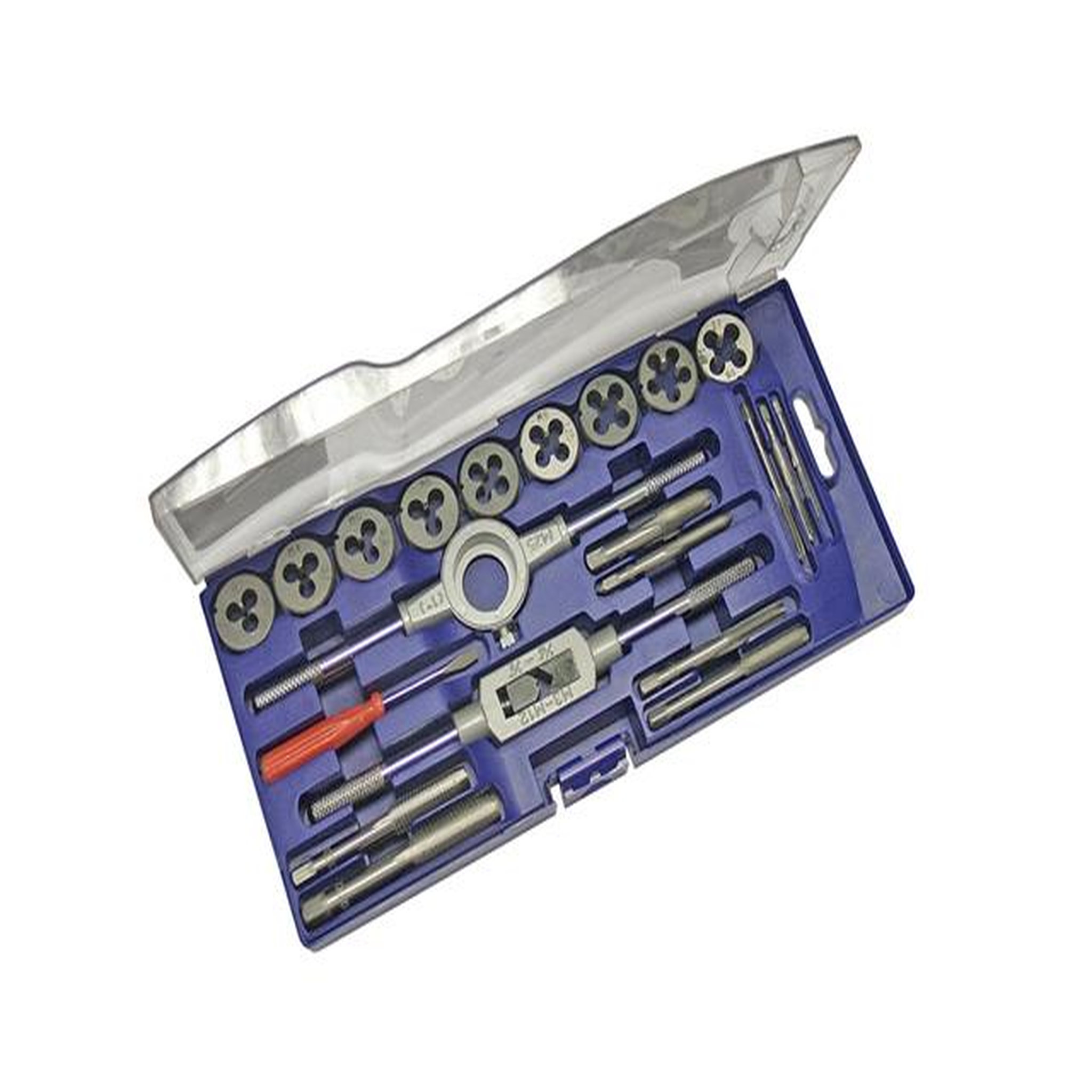 OUTIFRANCE Coffret plastique de tarauds et filières 21 pièces
